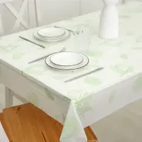 Скатерть без основы одноразовая &laquo;Лимоны&raquo;, 110&times;150 см, белая