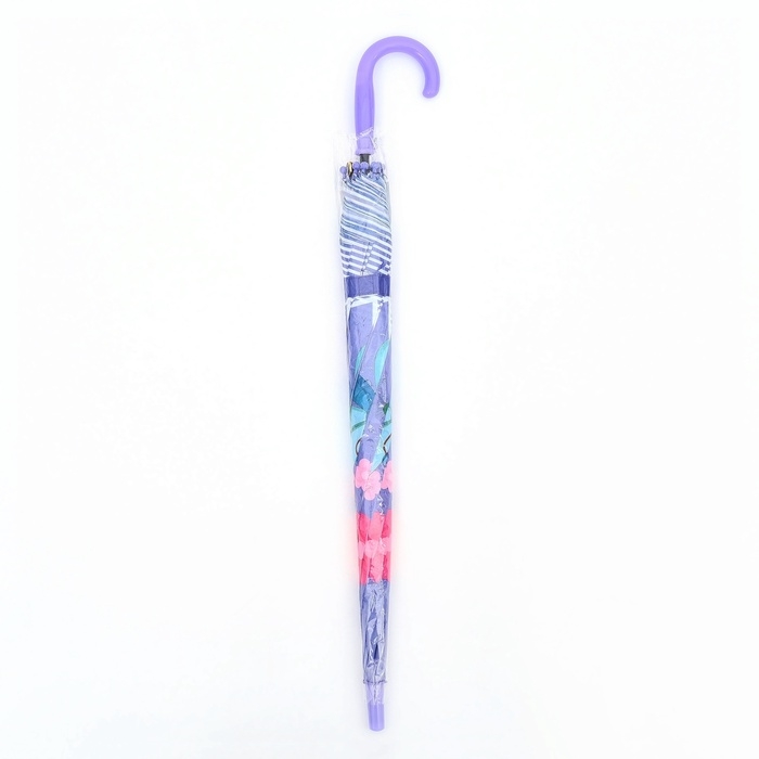 Зонт-трость детский п/авт R43/50 П/Э ЖИВОТНЫЕ ручка-крюк МИКС пакет Зонт-трость детский п/авт R43/50 П/Э ЖИВОТНЫЕ ручка-крюк МИКС пакет