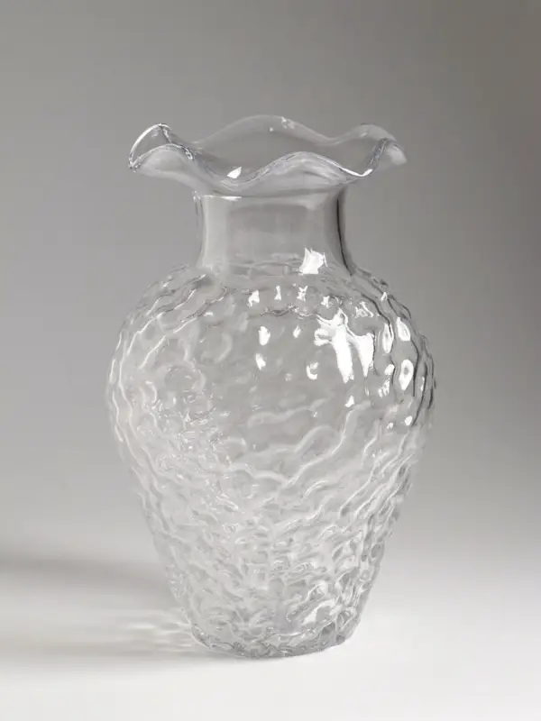 Ваза стекло настольная "Торилл" 26х14,5 см, прозрачный