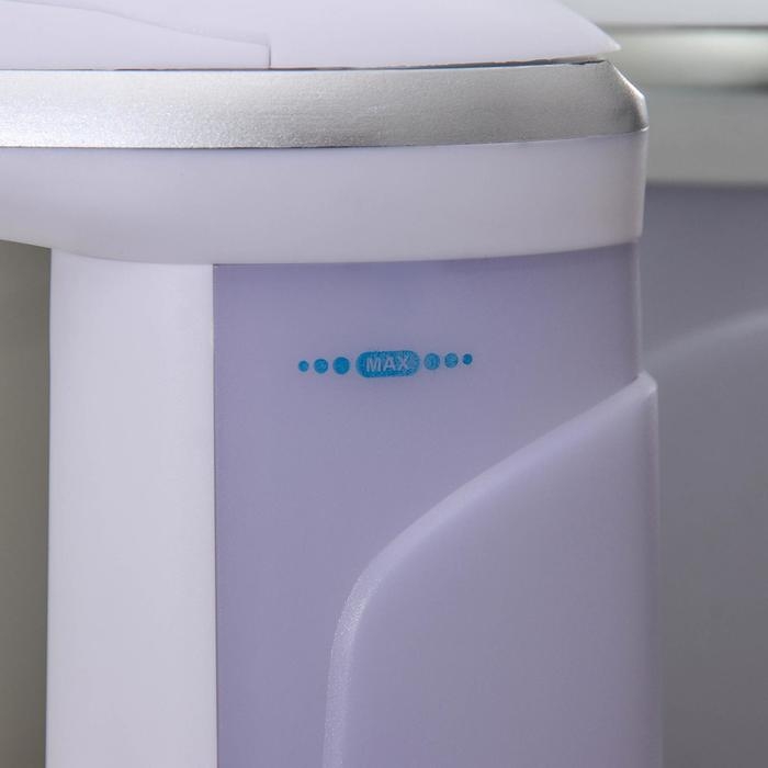 Диспенсер для антисептика/жидкого мыла сенсорный, 380 мл, на батарейках, цвет белый