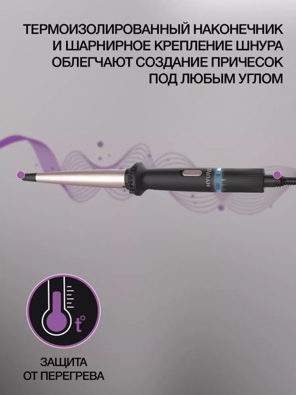 Щипцы H-HC1410 черный, 40Вт