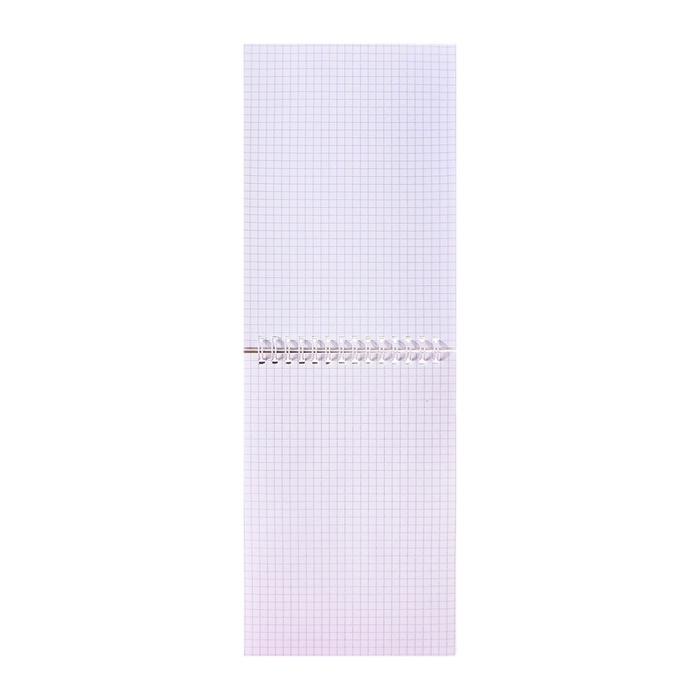 Блокнот А5, 60 листов в клетку, на гребне "Соня", обложка мелованный картон, блок 60г/м2