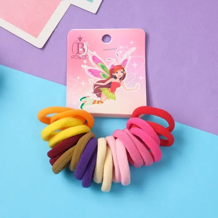 Резинка для волос "Фея Джул" (набор 20 шт) 2,5 см