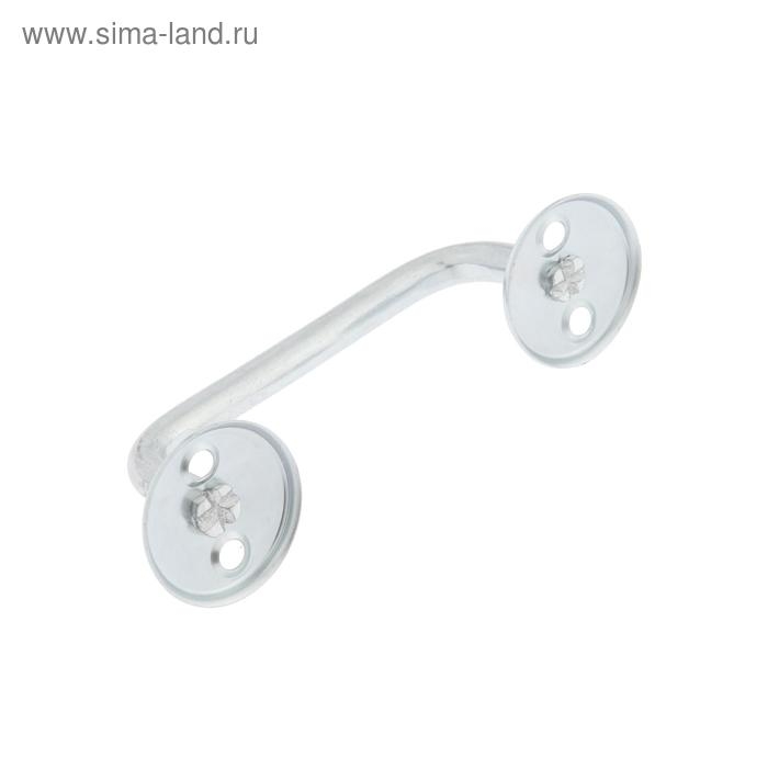 Ручка-скоба ТУНДРА РС 80-3, цинк, 1 шт.