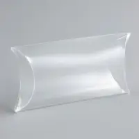 Складная прозрачная коробка из PVC, для упаковки подарков, 11&times;6&times;2.5 см