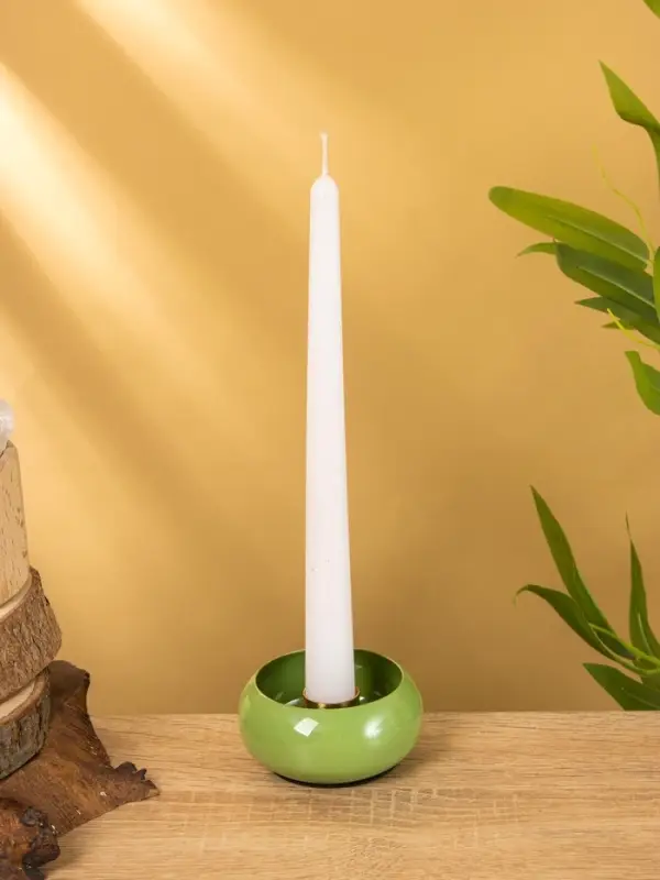 Подсвечник на 1 свечу на магнитах "Кипарис" 7,5х7,5х3,5 см