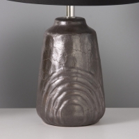 Настольная лампа "Клаудия" 1х15Вт Е14 черный 23х23х34см