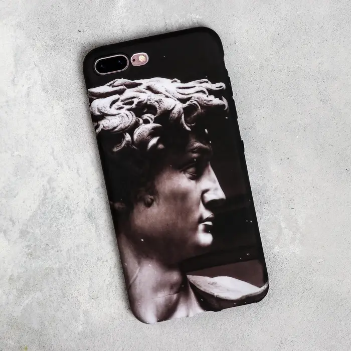 Чехол на телефон iPhone 7/8 plus &laquo;Давид&raquo;, 7.7&times;15.8 см