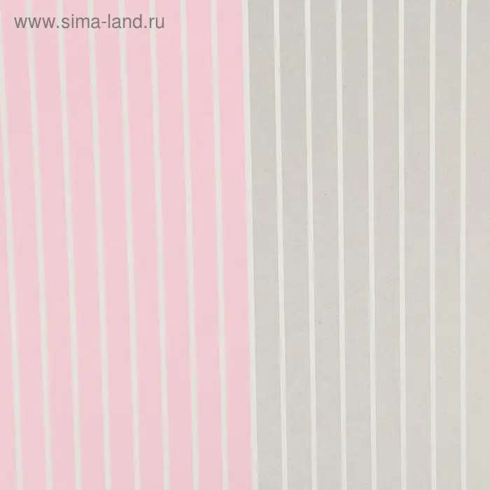 Пленка для цветов матовая &laquo;Полосы&raquo;, 0.57&times;5 м &plusmn;5% см