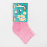 Носки детские, цвет розовый, размер 8