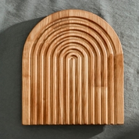 Доска разделочная для подачи и сервировки Adelica, 25&times;22&times;1,8 см, берёза