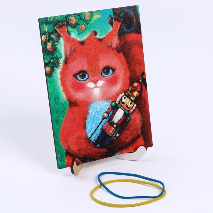 Фигурный пазл «Белочка» Фигурный пазл «Белочка»