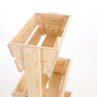 Стеллаж деревянный, 54&times;50&times;100см