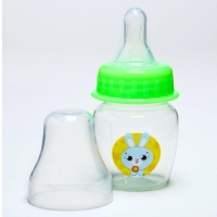 Бутылочка для кормления &laquo;Наше чудо&raquo;, классическое горло, 60 мл., от 0 мес., цвет зелёный