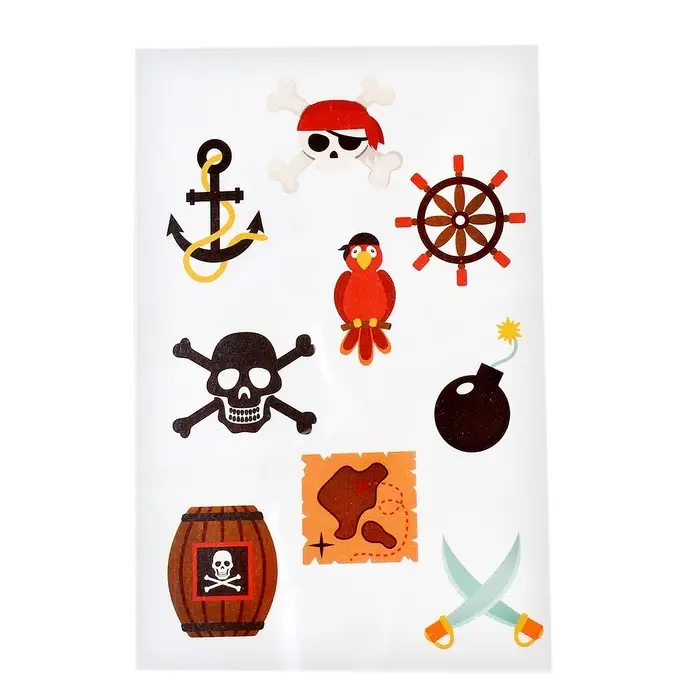 Татуировки детские &laquo;Пираты&raquo;, 9 шт