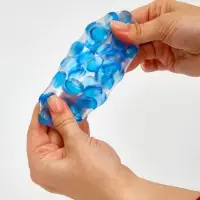 Мялка "Шар с камушками", цвета МИКС