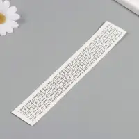 Переводная тату на тело чёрная &laquo;Браслет. Стиль. Замощение&raquo;, 20&times;3 см