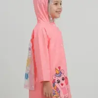 Дождевик детский, розовый единорог, рост 100-110 накл ОТ