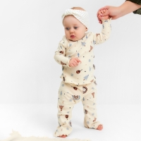 Костюм (джемпер и брюки) Крошка Я "Новогодние игрушки", рост 86-92 см Костюм (джемпер и брюки) Крошка Я "Новогодние игрушки", рост 86-92 см