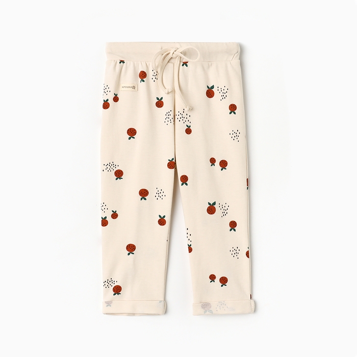 Штанишки Крошка Я Oranges р. 92-98, молочный Штанишки Крошка Я Oranges р. 92-98, молочный