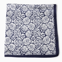 Платок женский MINAKU р-р 70*70 см, цв.синий