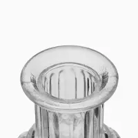 Ваза настольная стекло "Миниатюра" (набор 12 шт) 8-13 см, прозрачный