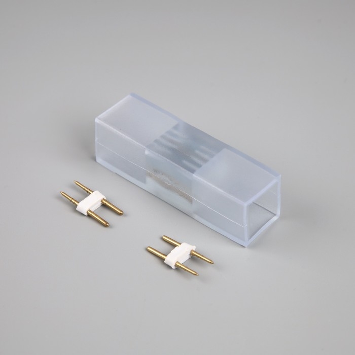 Набор коннекторов Luazon Lighting для гибкого неона 16 мм, 5 штук Набор коннекторов Luazon Lighting для гибкого неона 16 мм, 5 штук