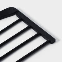 Плечики - вешалка для брюк и юбок LaDо́m Bois, 38,5&times;1,2&times;34 см, деревянная сорт А, многоуровневая, широкие плечики