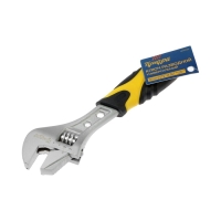 Ключ разводной ТУНДРА, 2 варианта зажима, гайки 3-5-10 мм, 2К рукоятка, 150 мм Ключ разводной ТУНДРА, 2 варианта зажима, гайки 3-5-10 мм, 2К рукоятка, 150 мм