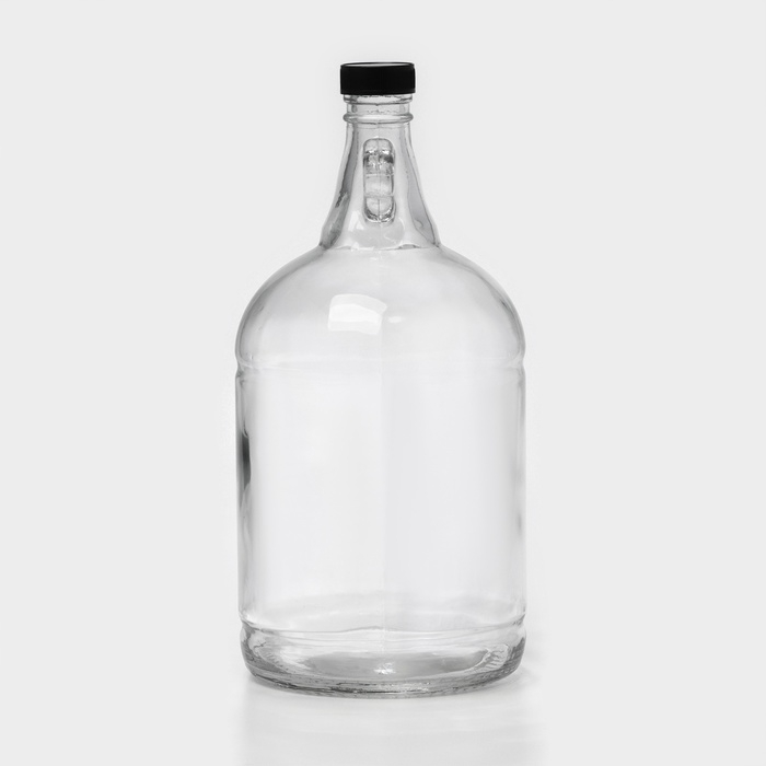 Бутылка стеклянная с ручкой &laquo;Верона&raquo;, 2,92 л