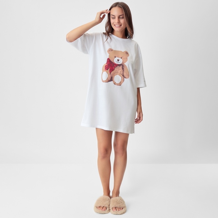 Футболка женская KAFTAN Сhristmas time размер 48-50 Футболка женская KAFTAN Сhristmas time размер 48-50