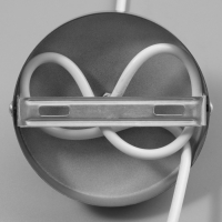 Светильник Ronald 1х40Вт Е27 пр-1м пыльно-серый 36х36х15см