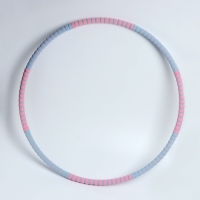 Обруч разборный 96 см, 8 секций, 850 гр, цвета микс Обруч разборный 96 см, 8 секций, 850 гр, цвета микс