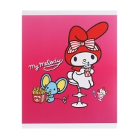 Тетрадь 48 листов в клетку Kuromi+MyMelody+HK, обложка картон, в дополнительной ПВХ обложке, блок 60 г/м2, МИКС Тетрадь 48 листов в клетку Kuromi+MyMelody+HK, обложка картон, в дополнительной ПВХ обложке, блок 60 г/м2, МИКС