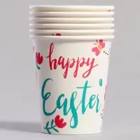 Стаканы бумажные одноразовые &laquo;Пасха&raquo;, 6 шт.