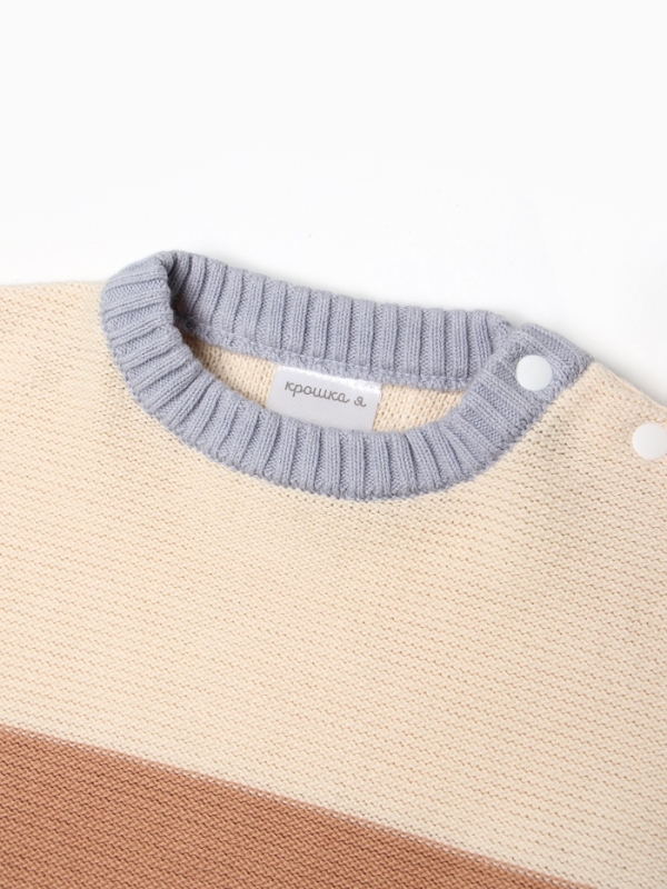 Джемпер Крошка Я Colourblock, р. 68-74 см