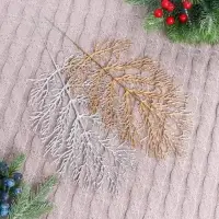 Декор блеск &laquo;Тирукали&raquo;, 12&times;30 см, МИКС (золото, серебро)