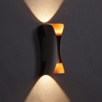 Светильник фасадный &laquo;Элегант&raquo;, FSD-090, 6 Вт, 3000К, IP65, 220 В, металл, бело-золотистый