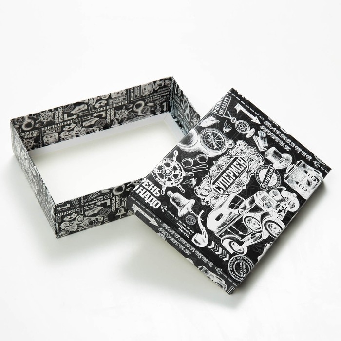 Подарочная коробка Подарочная коробка "Джентльмену", 21 х 15 х 5,7 см