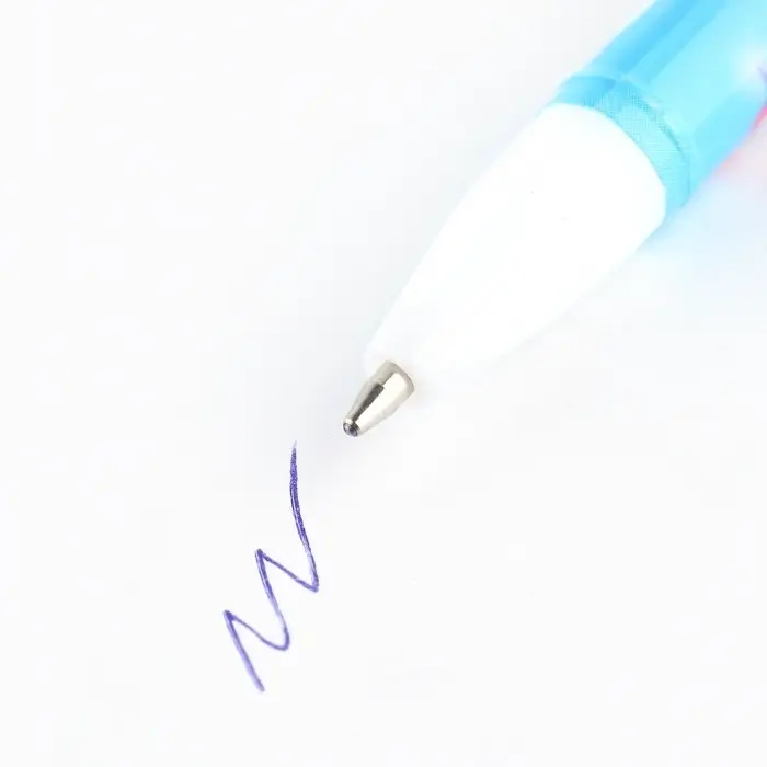 Ручка шариковая, синяя паста 0.5 мм с колпачком пластик &laquo;Волшебства и чудес&raquo;