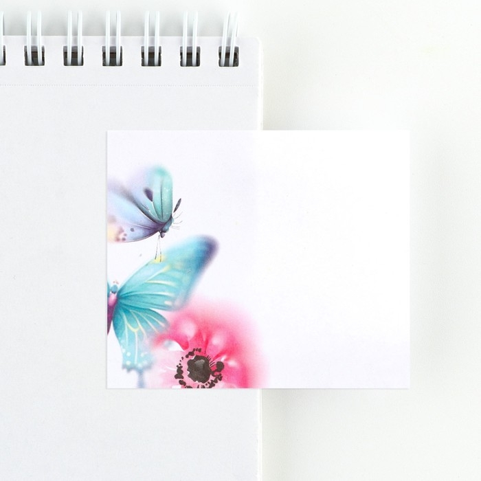 Подарочный набор стикеры и ручка &laquo;Красота в тебе&raquo;, 2 х 30 л, синяя паста 0.7 мм