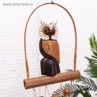Музыка ветра «Сова», 83×20×4 см, бамбук, МИКС Музыка ветра «Сова», 83×20×4 см, бамбук, МИКС