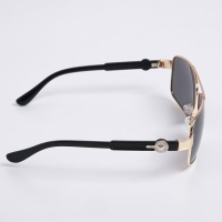 Очки солнцезащитные OneSun, поляризационные, UV 400, дужка 14 см, ширина 15 см, 4.5&times;6 см, золотые