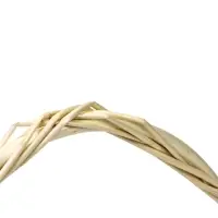 Корзина плетеная ива 15 х 15 х _ см, ручка h=14 см белый