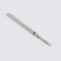 Фреза алмазная для маникюра «Игла», средняя зернистость, 1,2 × 10 мм, в пластиковом футляре Фреза алмазная для маникюра «Игла», средняя зернистость, 1,2 × 10 мм, в пластиковом футляре