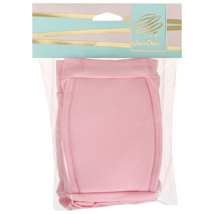 Наколенники для гимнастики и танцев Grace Dance, с уплотнителем, р. S, 7-10 лет, цвет розовый Наколенники для гимнастики и танцев Grace Dance, с уплотнителем, р. S, 7-10 лет, цвет розовый