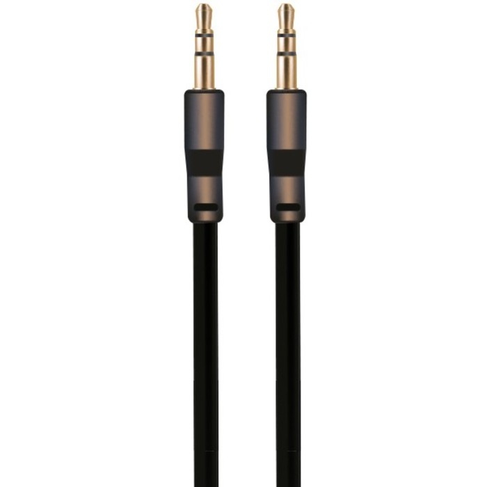 Кабель Exployd EX-K-635 Jack 3.5(м) - Jack 3.5(м),  для микро и наушников, 2 м, черный