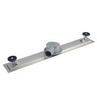 Трап линейный AFLORN AF20107-70, 700х70 мм, c флaнцeм своб. вращения 360&deg;, нерж. сталь