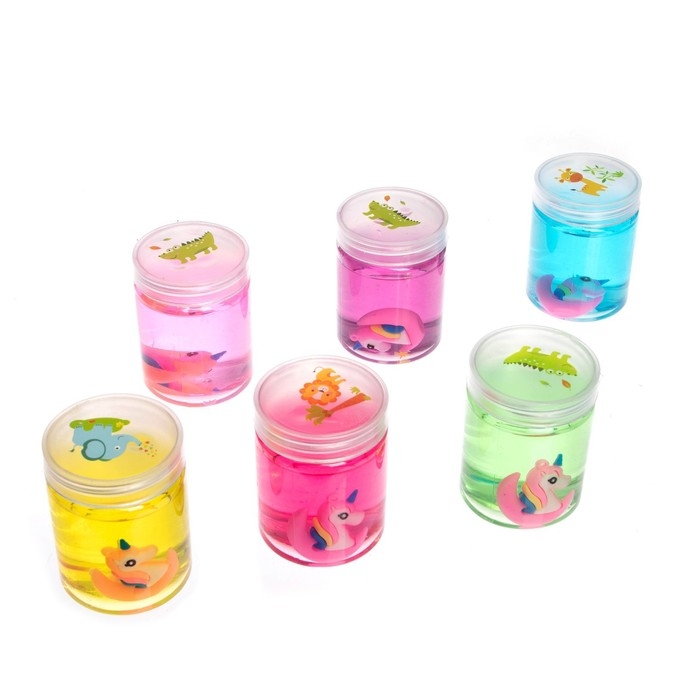 Лизун - слайм &laquo;Единорог&raquo;, цвета МИКС