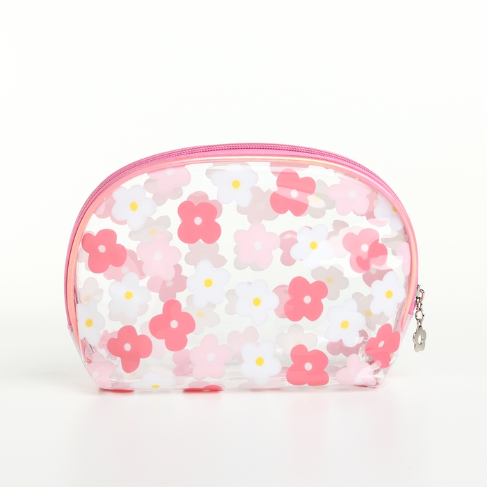 Набор косметичек 2 в 1 на молнии, цвет розовый Набор косметичек 2 в 1 на молнии, цвет розовый